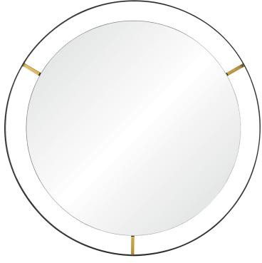 Round Metal frame Wall Mirror  LKY-019