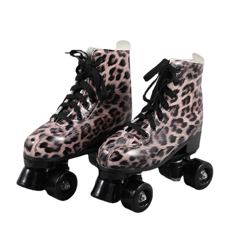 Double row skates roller skates adult beginner four-wheel professional skating rink roller skates wholesale