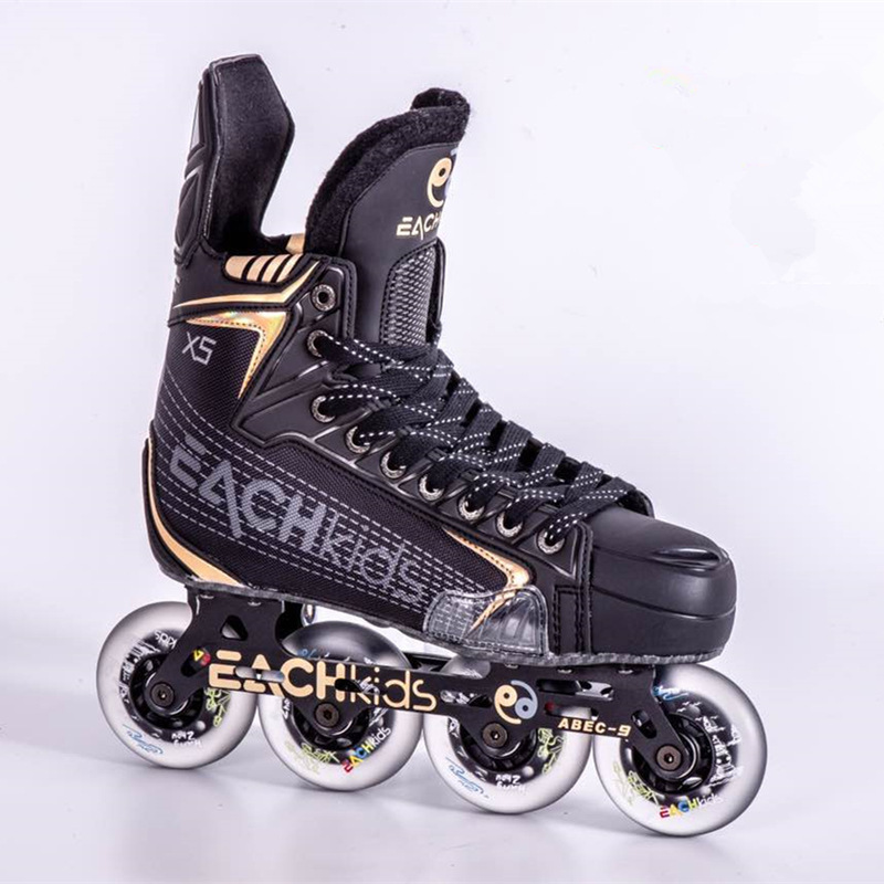 Yiqi YQ-X5 Adult Professional Hockey Shoes Youth Land Ice Hockey Shoes Roller Skating Ball Roller Skating Shoes