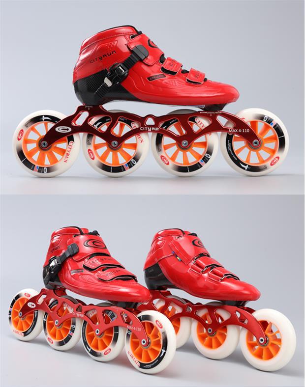 CT Skating Knife Racing Shoes Professional Roller Skating Shoes Thermoplastic Carbon Fiber Skating Shoes