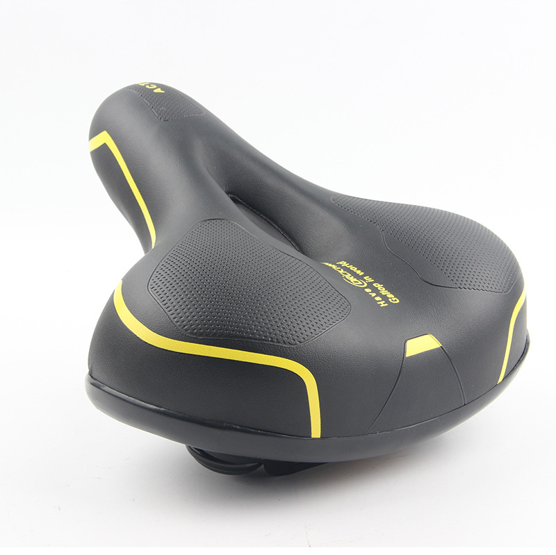 Bicycle seat cushion new large buttocks bicycle seat saddle mountain bike thickened cushion seat