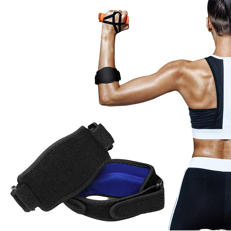 Exercise pressure adjustable arm guard EVA sponge exercise elbow guard