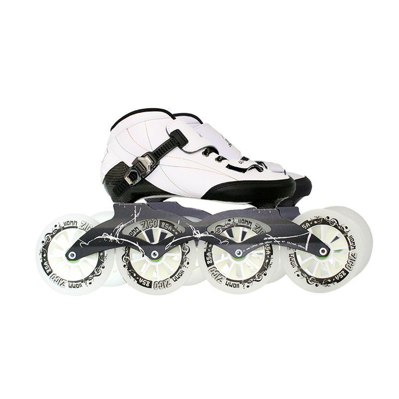 Speed Skating Shoes for Adults and Children Adjustable Carbon Fiber Professional Roller Skating Shoes