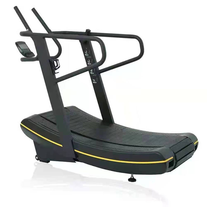 Self-generated Home Curved Treadmills Manual Curved Commercial indoor gym fitness & body building treadmill machine