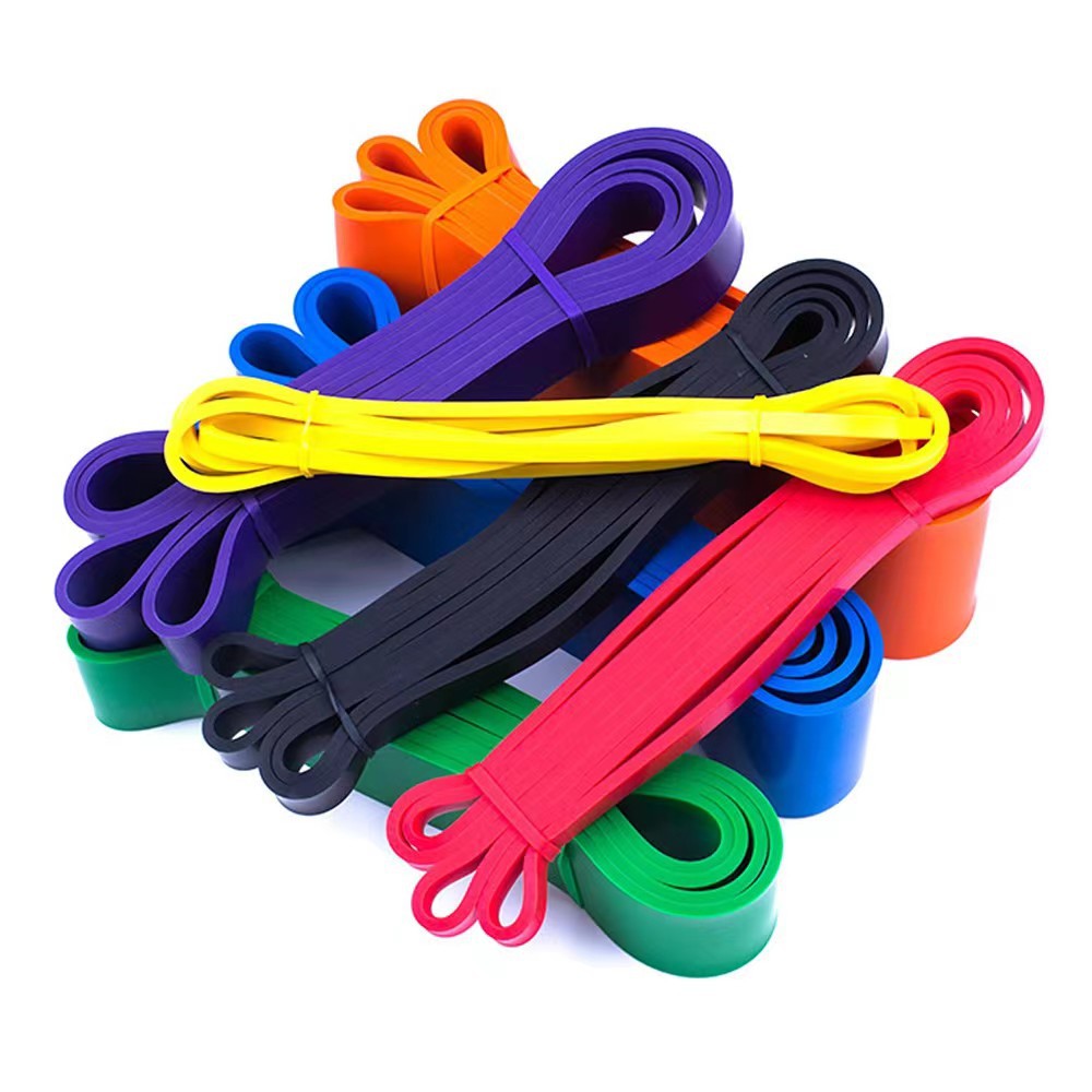 Custom logo bands resistance bands set custom elastic exercise long workout gym pull up bands