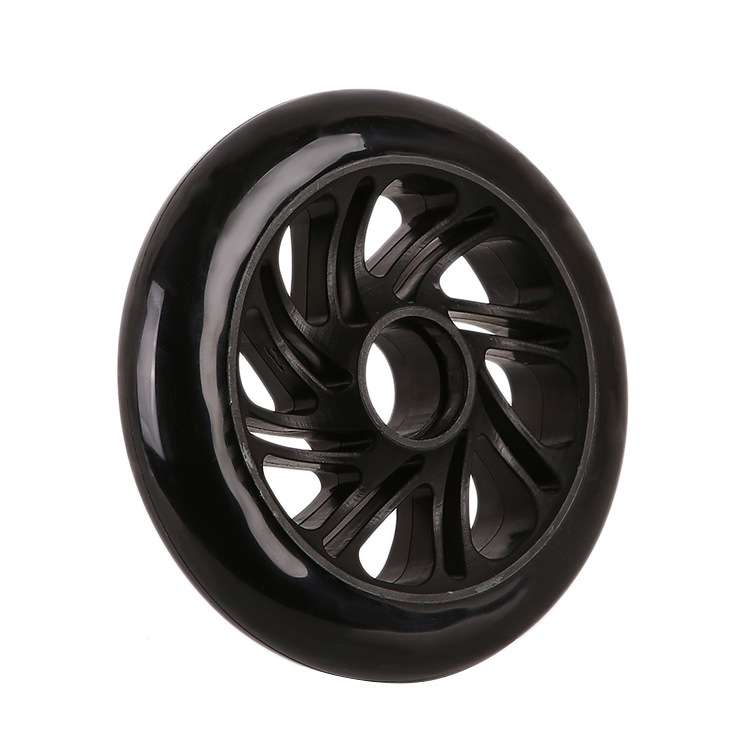 Manufacturer processing 110MM cyclone polyurethane wheel wholesale scooter skates stroller wheel